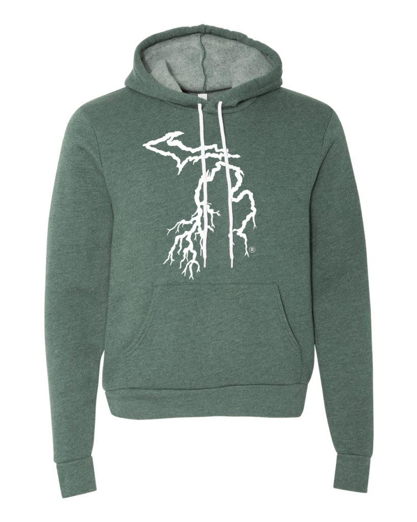 Unisex Sponge Fleece Hoodie | My Michigan RootsÂ©