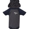 onesie with hood and ears, my michigan roots onesie, michigan onesies, michigan onesie for babies, mi onesies for babies