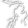 Michigan Roots Decal, mi decal, michigan decals, michigan stickers, mi sticker, my michigan roots