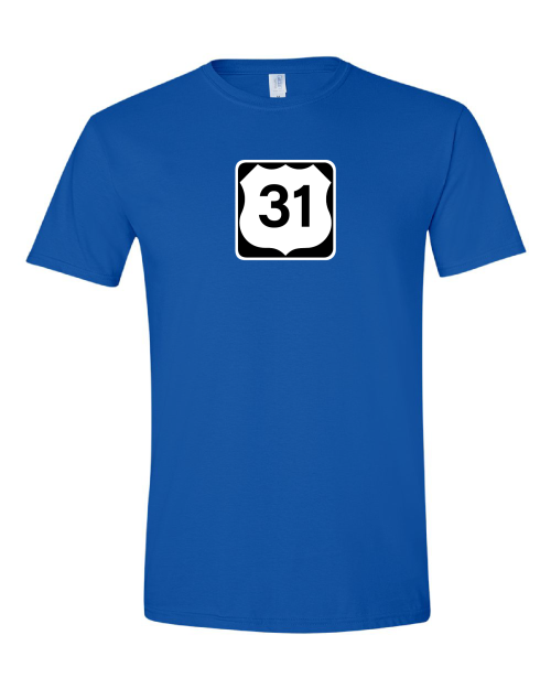 Deep Royal 31 T-Shirt, michigan 31 t-shirt, michigan t-shirts, michigan 31, 31 t-shirts