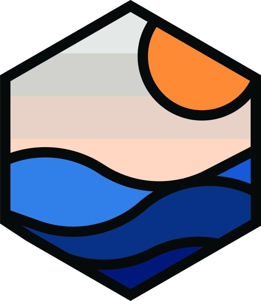 Sun Water Decal