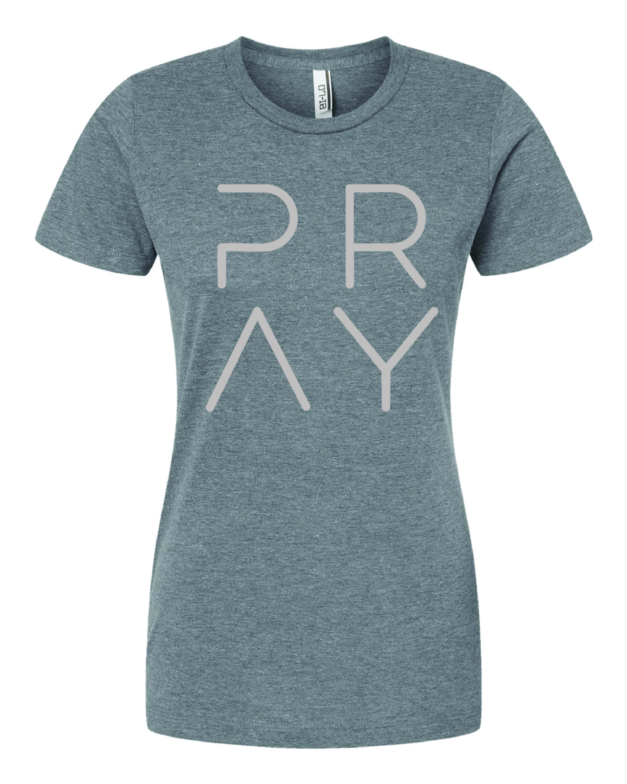 women's pray t-shirt, womn's pray shirt, women's michigan clothing, women's pray clothing