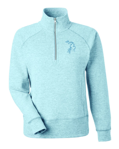 womens sweatshirt, women's mi apparel, women's michigan apparel, women's mi clothing, mi roots sweatshirt for women